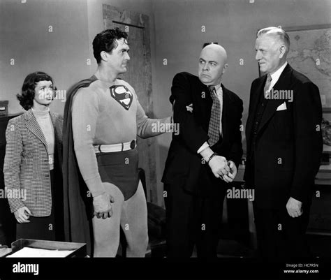 Superman Serial Noel Neill Kirk Alyn 1948 Stock Photo Alamy