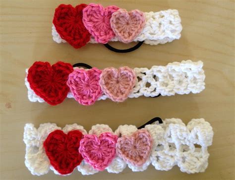 エイソス Asos Design Heart In Knit Crochet Multi Headband レディース