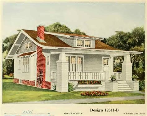From A House Plan Catalog Put Out By Central Lumber In 1920 Bungalow