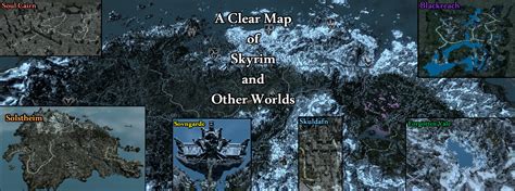 A Clear Map Of Skyrim And Other Worlds At Skyrim Special Edition Nexus