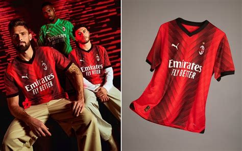 La Nueva Camiseta Del Ac Milan Para La Temporada 2023 2024