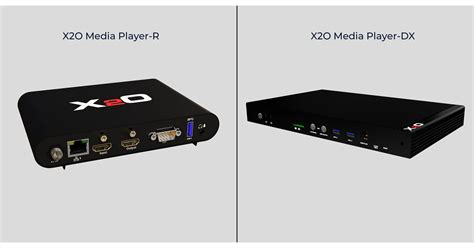 X2o Media Introduces Two New Media Players To Their Full Solution Offering