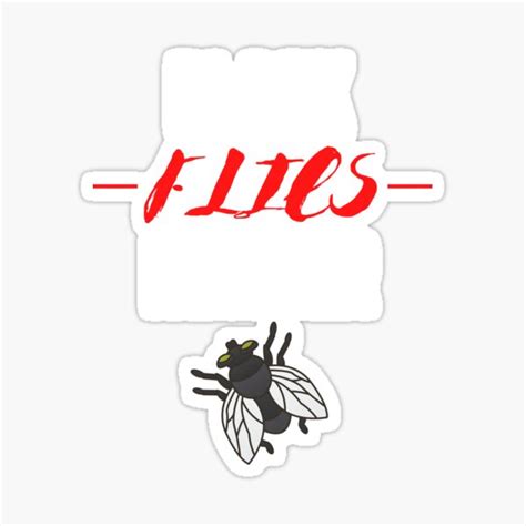 Black Flies Matter Sticker For Sale By Onetimeengineer Redbubble
