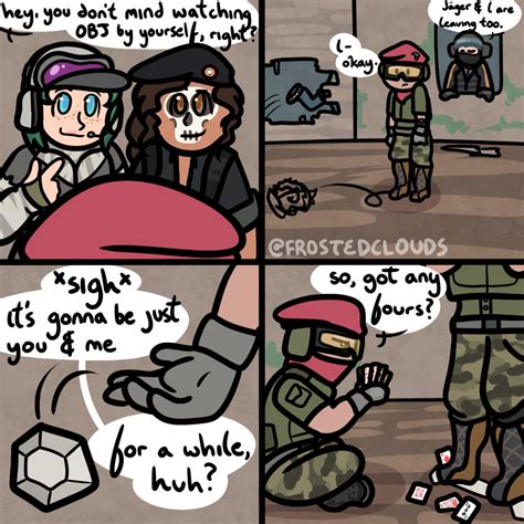 Anchoring Is Lonely By Frostedclouds On Deviantart Rainbow Six Siege