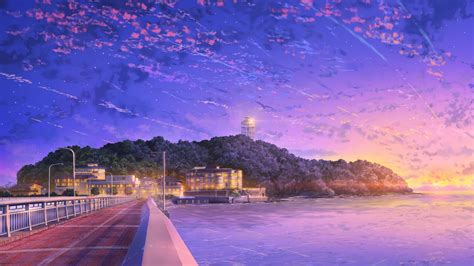 Anime Landscape Wallpaper 4k Posted By Ethan Thompson
