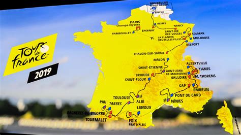 Parcours D Taill Tour De France Carte Parcours Tour De France Uitgelekt