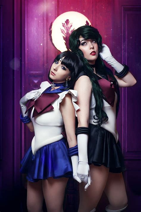 Riddles Messy Storefront — Sailor Saturn And Sailor Pluto Sailor Chibi