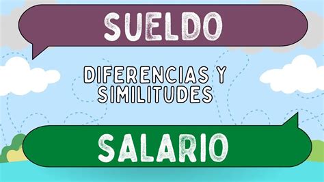 Diferencias Entre Sueldo Salario Y Honorarios No Son Lo Mismo Images