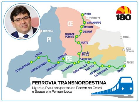 Primeira fase da ferrovia Transnordestina será entregue até 2026