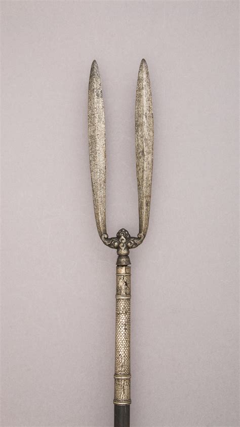 Two Pronged Spear Bident Javanese The Metropolitan Museum Of Art