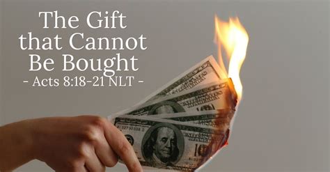 The T That Cannot Be Bought — Acts 818 21 Unstoppable