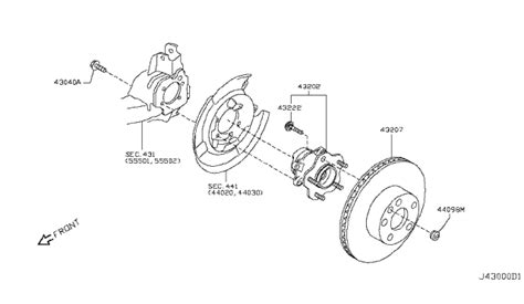 Rear Axle 2009 Nissan Rogue