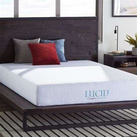 Buy memory foam mattresses and get the best deals at the lowest prices on ebay! Lucid Comfort Collection 10-inch California King Gel ...