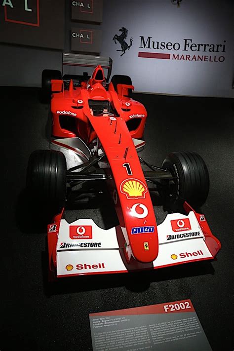Michael Schumachers Formula 1 Cars On Display At The Ferrari Museum
