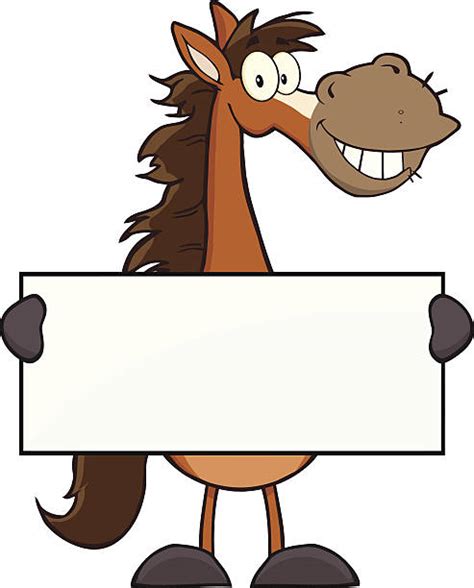 Royalty Free Funny Horse Clip Art Vector Images