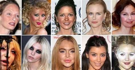 Cosmetically Challenged 20 Major Celebrity Makeup Mishaps Revealed