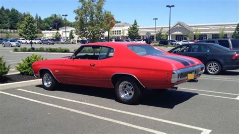 Your Delicious Chevy Dessert For The Day Gorgeous Candy Apple Red 1970