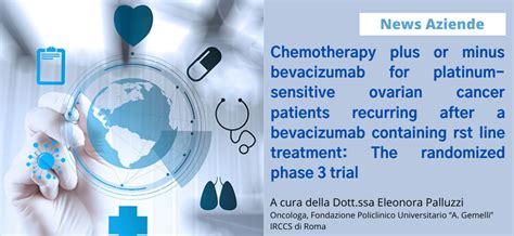 Chemotherapy Plus Or Minus Bevacizumab For Platinum Sensitive Ovarian