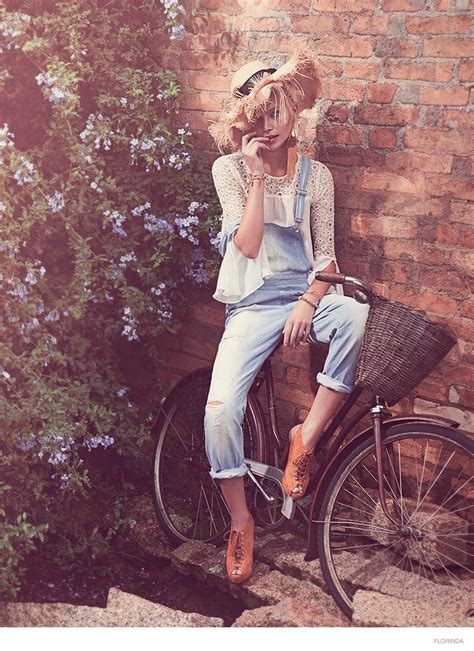 Aline Weber Models Bohemian Style For Florinda Spring 2014 Campaign