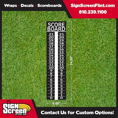 Cornhole Scoreboardscore Keeper Sign Horseshoe Score Score Bean Bag