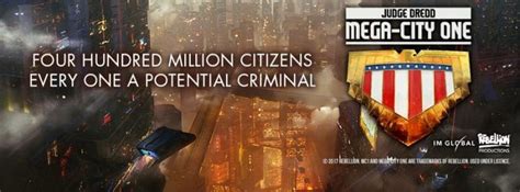 The Script For The Pilot Of Judge Dredd Mega City One Is Complete