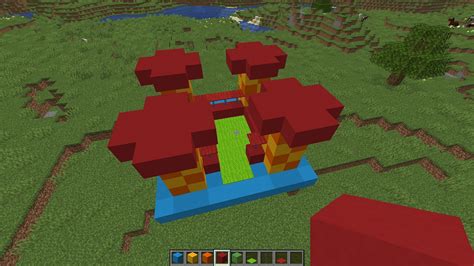 Minecraft 119 How To Make A Working Bouncy House