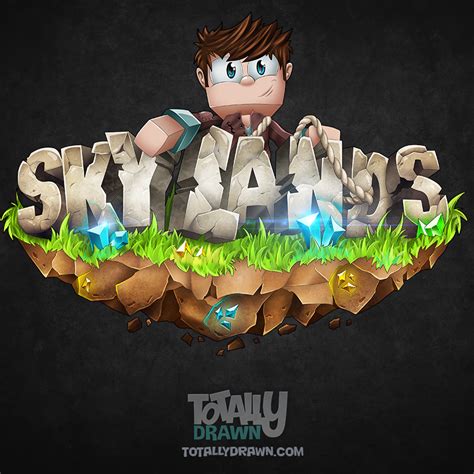 Minecraft Server Logo Skylands Art By Totallyanimated On Deviantart