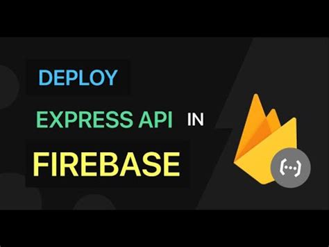 Multiple firebase environments in different regions. Deploy Express JS API in Firebase Functions - YouTube