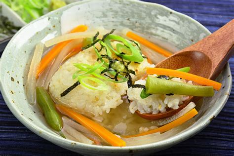 Yaki Onigiri Chazuke Grilled Rice Ball Soup
