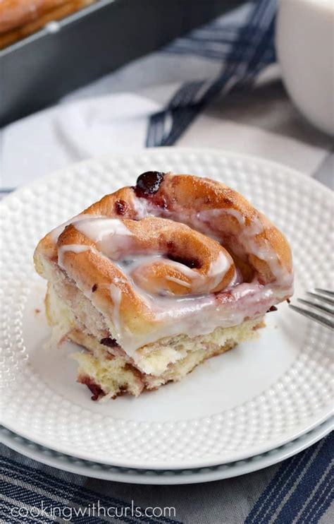 Cherry Sweet Rolls Cooking With Curls
