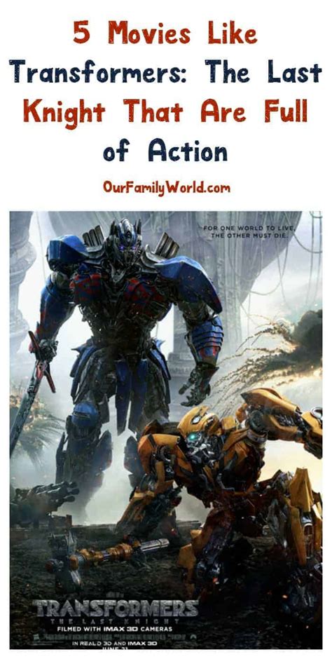 A long time ago, far away on the planet of cybertron, a war is being waged between the noble autobots (led by the wise optimus prime) and the devious decepticons movie: 5 Movies Like Transformers: The Last Knight That Are Full ...