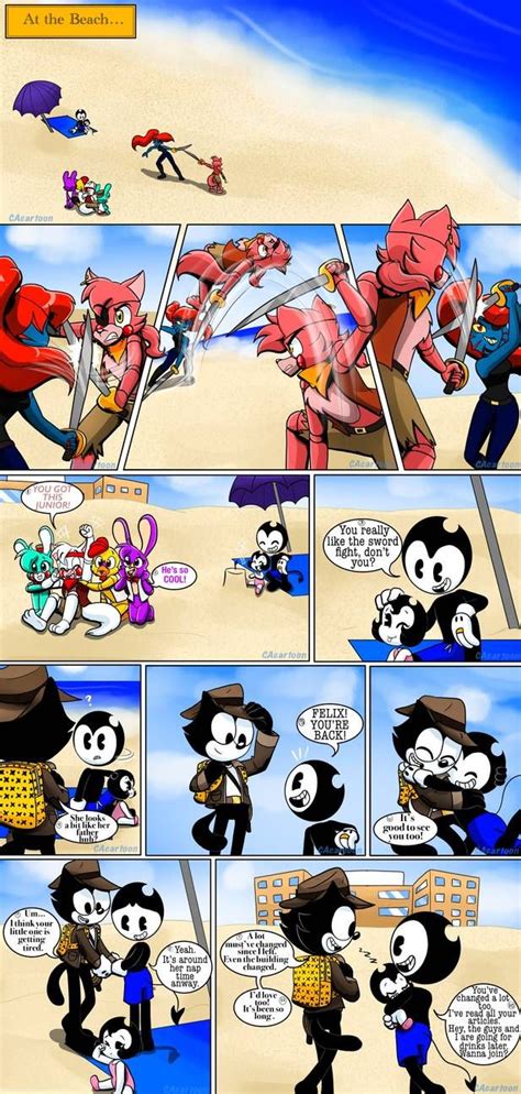 Atc Question 178 By Cacartoon On Deviantart Anime Fnaf Bendy And The Ink Machine Cartoon