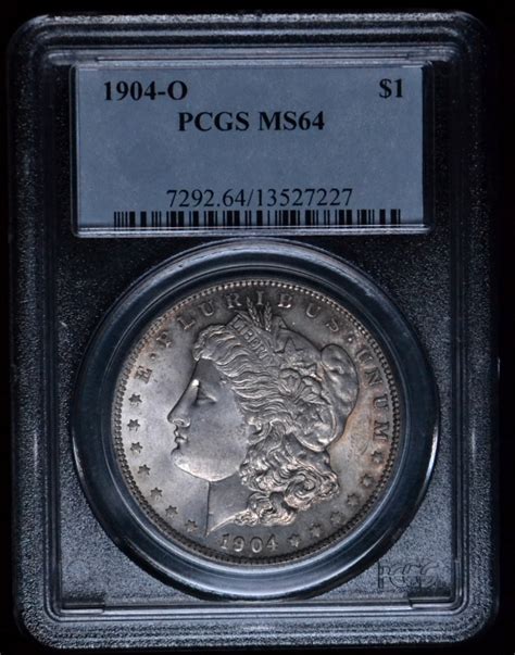 1904 O 1 Morgan Silver Dollar Uncirculated Pcgs Ms64
