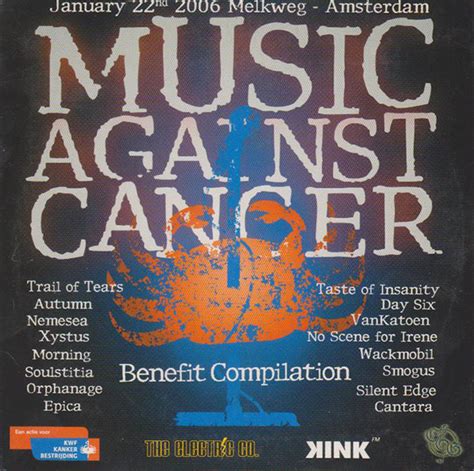 Music Against Cancer Benefit Compilation 2006 Cd Discogs