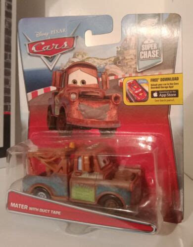 Disney Pixar Cars 2 Mater With Duct Tape 2015 Super Chase Brand New