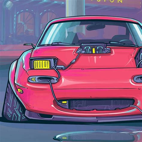 Mazda mx5 with rocket bunny body kit wallpaper. by andrewmytro / miatamerch #TopMiata #miatamerch | Miata ...