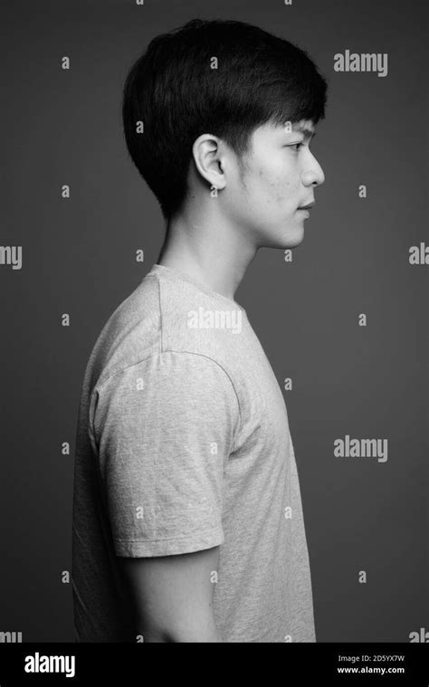 Handsome Asian Guy Profile Hi Res Stock Photography And Images Alamy