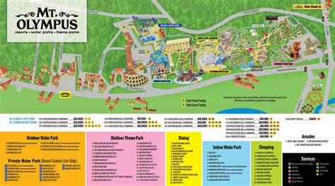 Map Of Wisconsin Dells Color 2018
