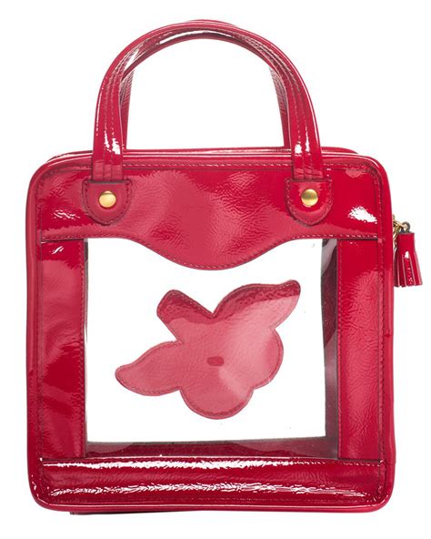 Anya Hindmarch Leather Rainy Day Cherry Crossbody Bag In Red Lyst