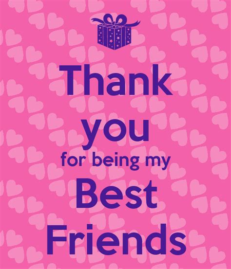 Thank You For Being My Best Friends Poster Claire Kate Keep Calm O