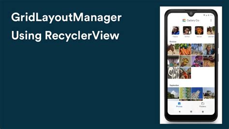 Recyclerview Using Gridlayoutmanager In Android Kotlin Youtube