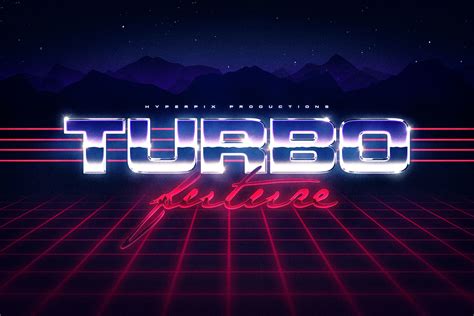 80s Text And Logo Effects Vol3 On Yellow Images Creative Store