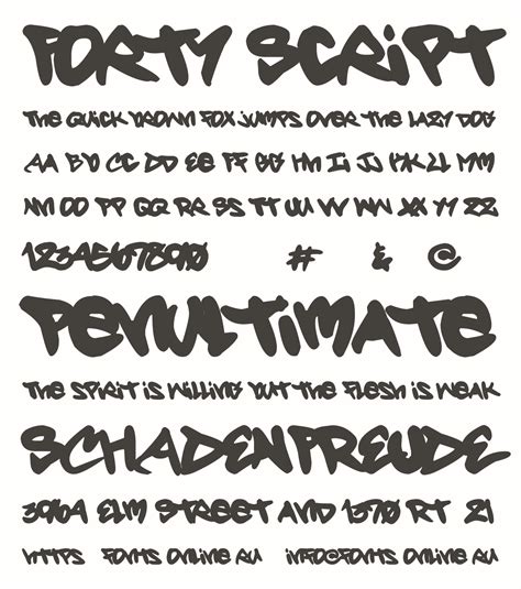 Forty Script Font