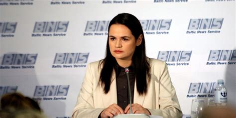 Belaruss Unlikely Opposition Leader Wsj