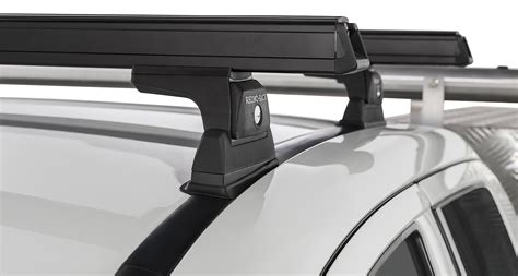 Rhino Hd Rlt600 Ditch Mount Black 2 Bar Roof Rack For Mitsubishi Triton
