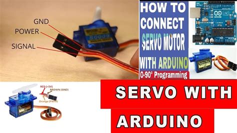 How To Connect Servo Motor To Arduino 0 To 180 Degree Rotation