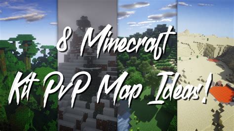 8 Minecraft Kit Pvp Map Ideas For Your World Youtube