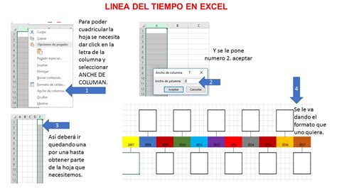 Violetafg Linea Del Tiempo Excel