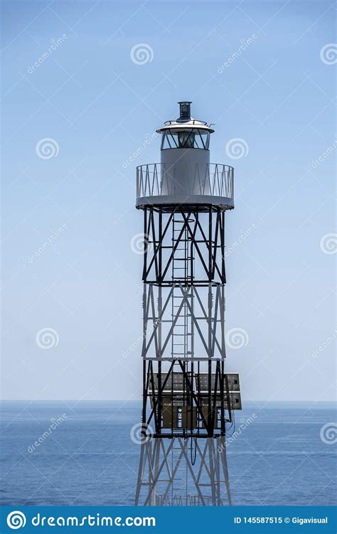 Modern Lighthouse Steel Structure Stock Image Image Of Safety Tower
