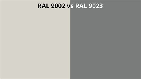 Ral 9002 Vs 9023 Ral Colour Chart Uk